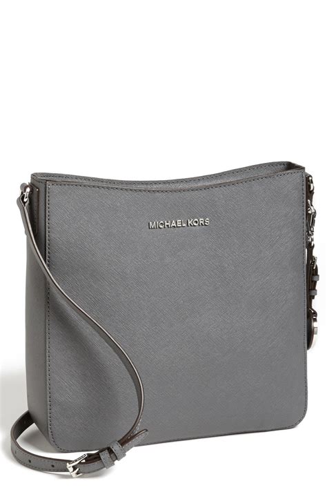 michael kors gray crossbody 2 side zippers|Michael Kors handbags.